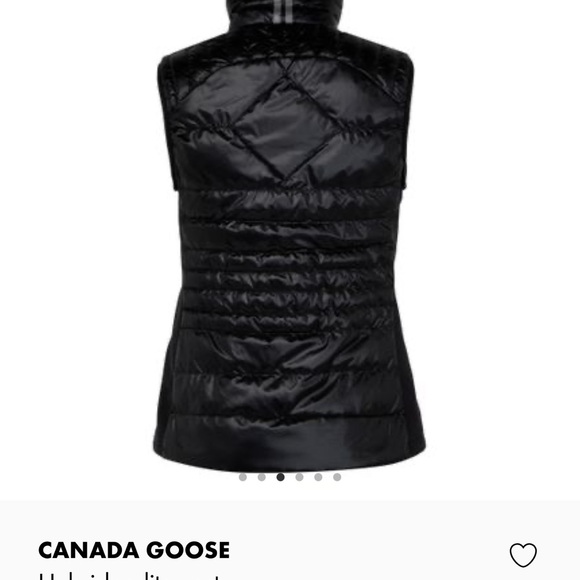 Canada Goose Women's Black Puffer Vest - Picture 4 of 13